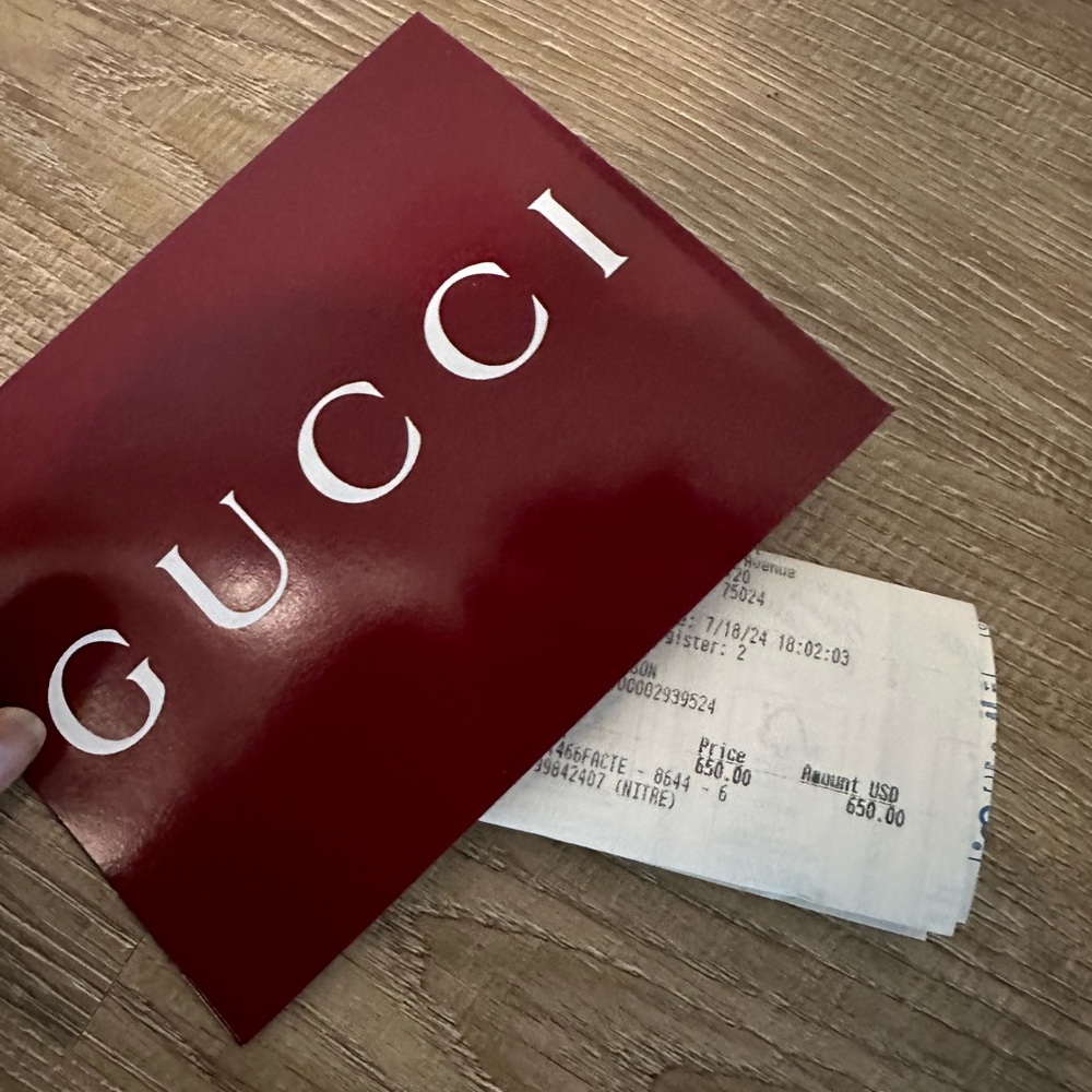 Gucci GG slide Sandal size 36.  6 in men 7.5 women. - Picture 4 of 5